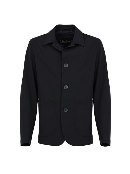 Giubbotto Flight in misto tessuto lana tecnico Herno | GI000626U 128089200